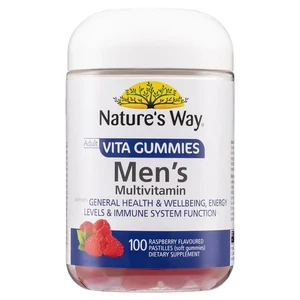 (PRE ORDER) Nature's Way Adult Vita Gummies Mens Multivitamin 100 Gummies shelf life 2yrs